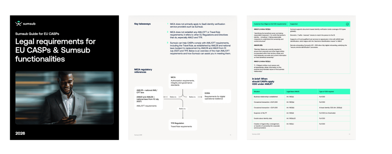 EU CASPs legal requirements guide banner