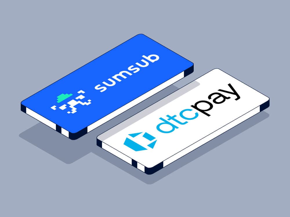 Sumsub Joins Forces with dtcpay to Spearhead Secure Digital Currency Payments for Businesses