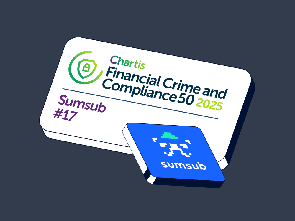 Sumsub Recognized Among the Top 20 Global Technology Providers in Chartis’ Financial Crime and Compliance50 Ranking 2025