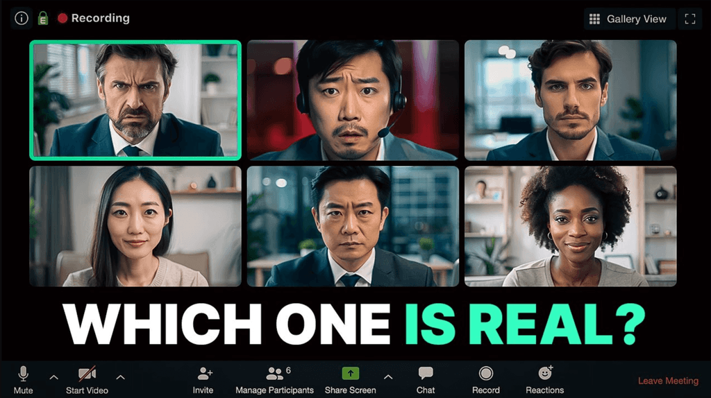 How Deepfakes Scammed Clerk for 26$ Million in Zoom
