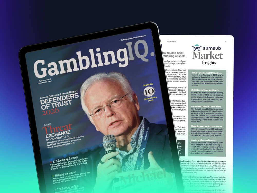 Sumsub Ranked No.1 iGaming Fraud Prevention Provider in Gambling IQ’s 2026 Industry Report