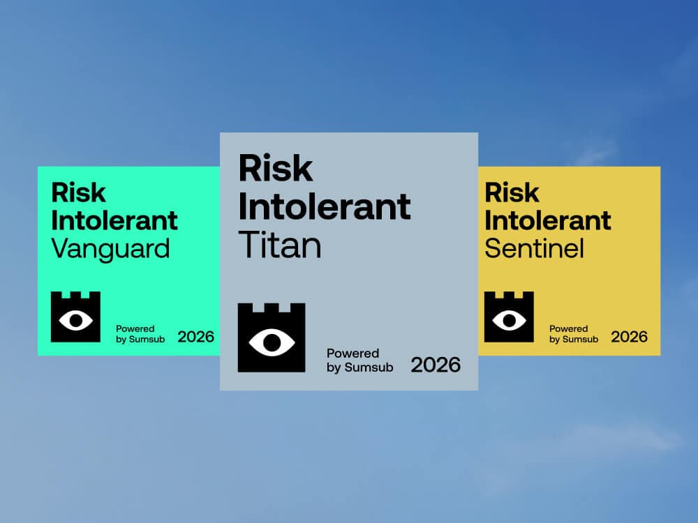 Sumsub Rewards Companies with Risk Intolerant Badge to Celebrate Digital Trust while Sharing Best Practices