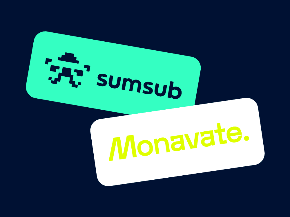 Monavate Integrates Sumsub for Seamless, Identity Verification Across Global Payments Infrastructure