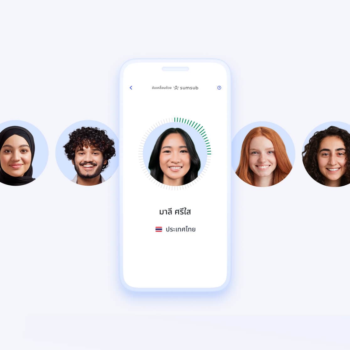 ยืนยันผู้ใช้ภายในไม่กี่วินาที