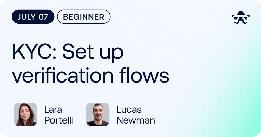 KYC: Set Up Verification Flows // 2026 July