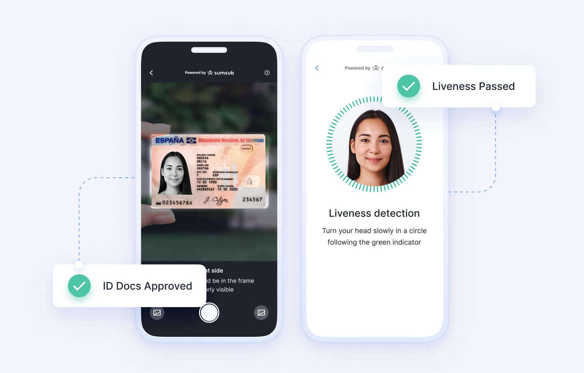 Step 1 - ID Verification and Liveness