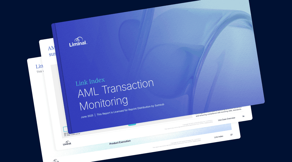 Liminal's Link Index for AML Transaction Monitoring