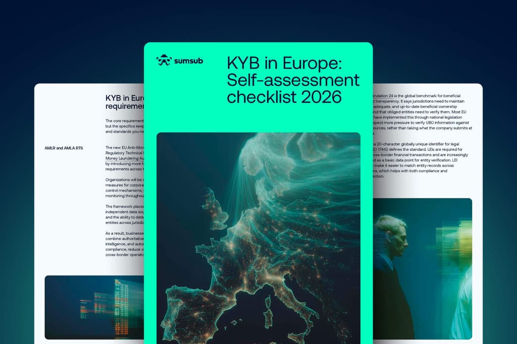 KYB in Europe: Self-assessment checklist 2026