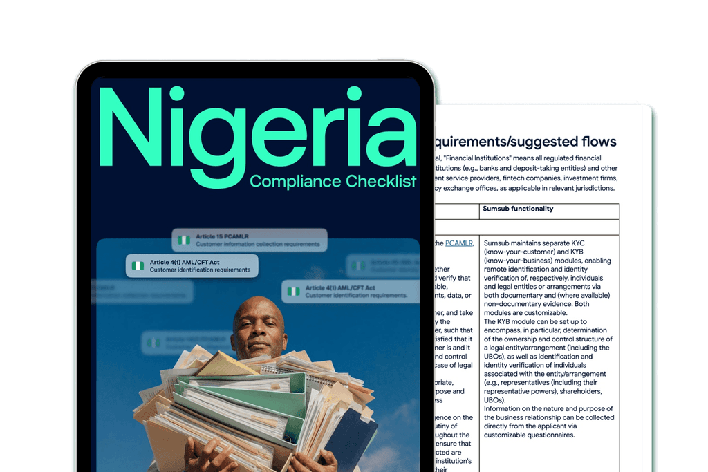 AML/CFT compliance checklist for Nigeria