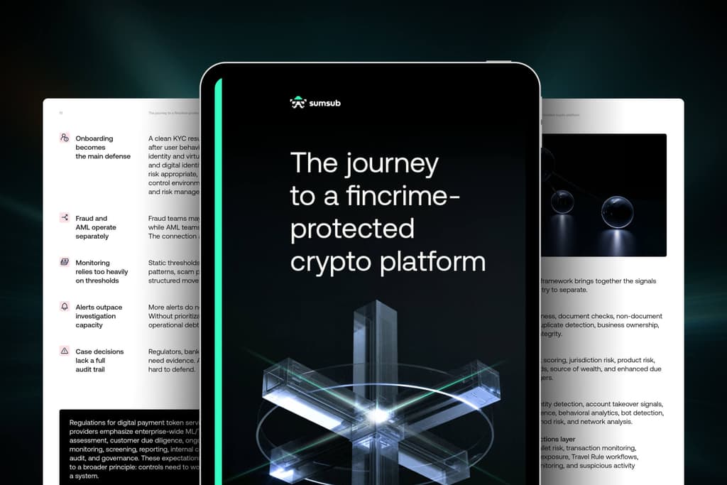 The journey to a fincrime-protected crypto platform