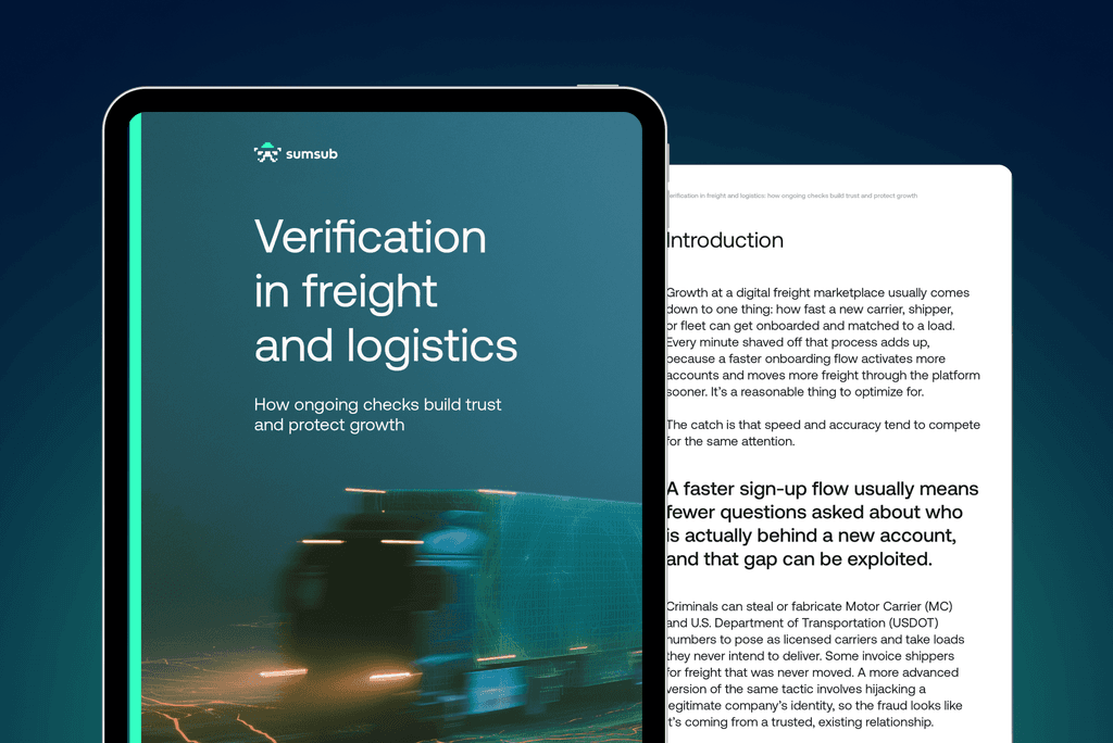 Verification in freight and logistics: how ongoing checks build trust and protect growth