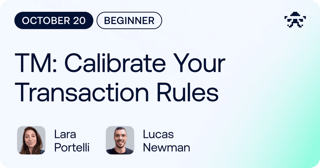 TM: Calibrate Your Transaction Rules // 2026 October