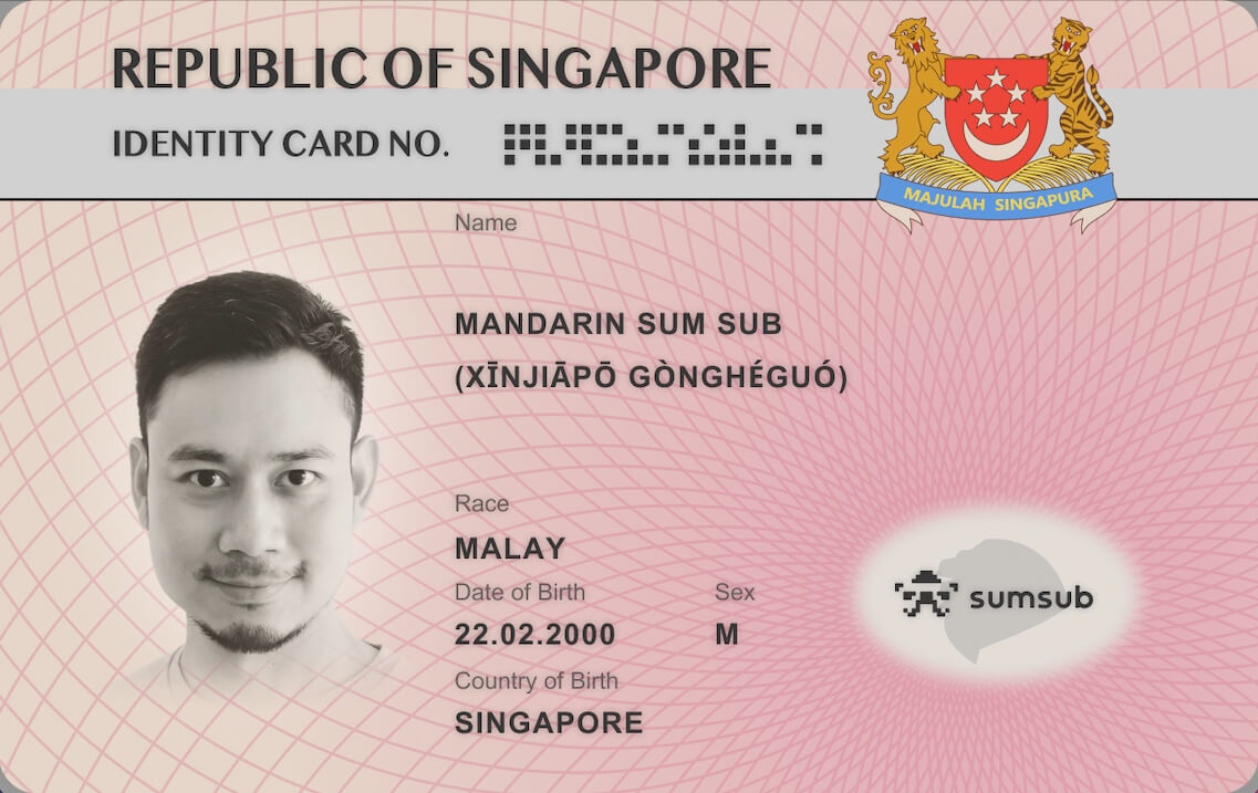 Singapore Identity card