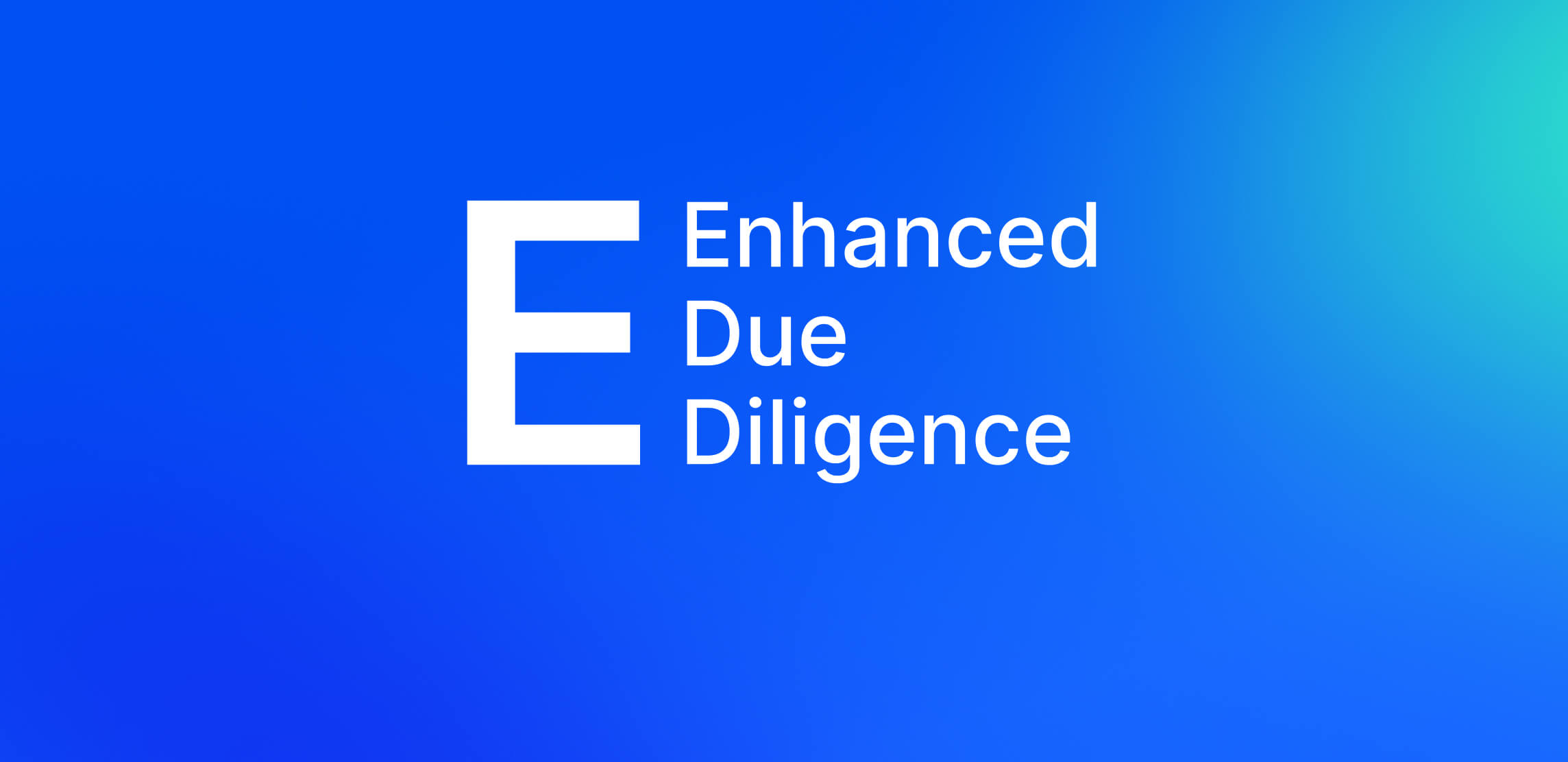 What is Simplified Due Diligence (SDD)?