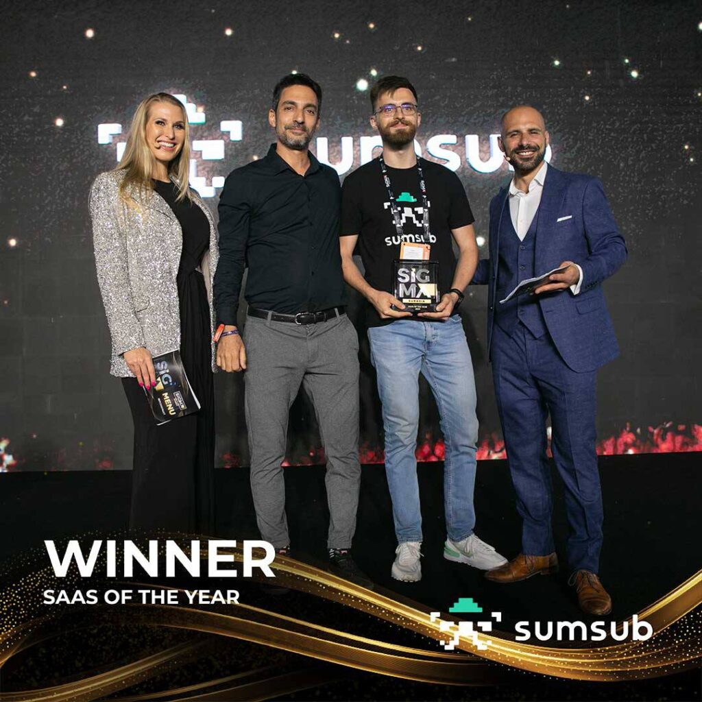 Sumsub Named SaaS of the Year at the 2023 SiGMA Eurasia Awards | Sumsub