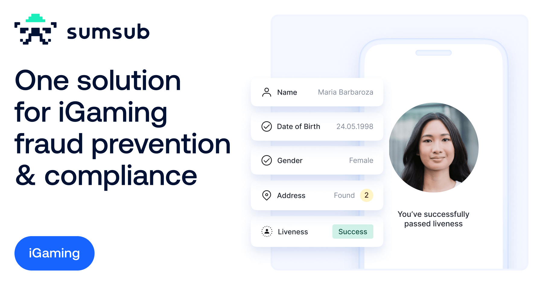 ID Verification (KYC) for Online Casino/Gambling with Fraud Prevention |  Sumsub
