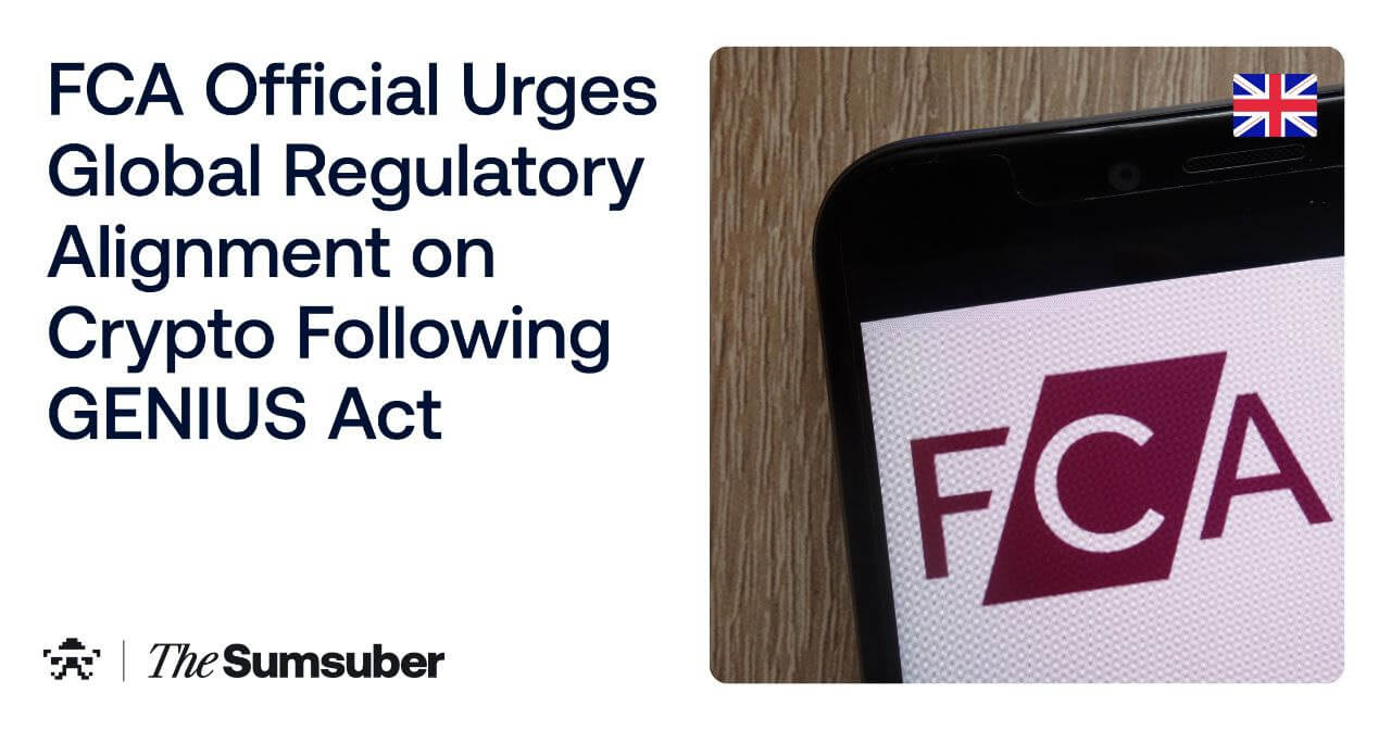 FCA Official Urges Global Regulatory Alignment on Crypto Following GENIUS  Act | The Sumsuber