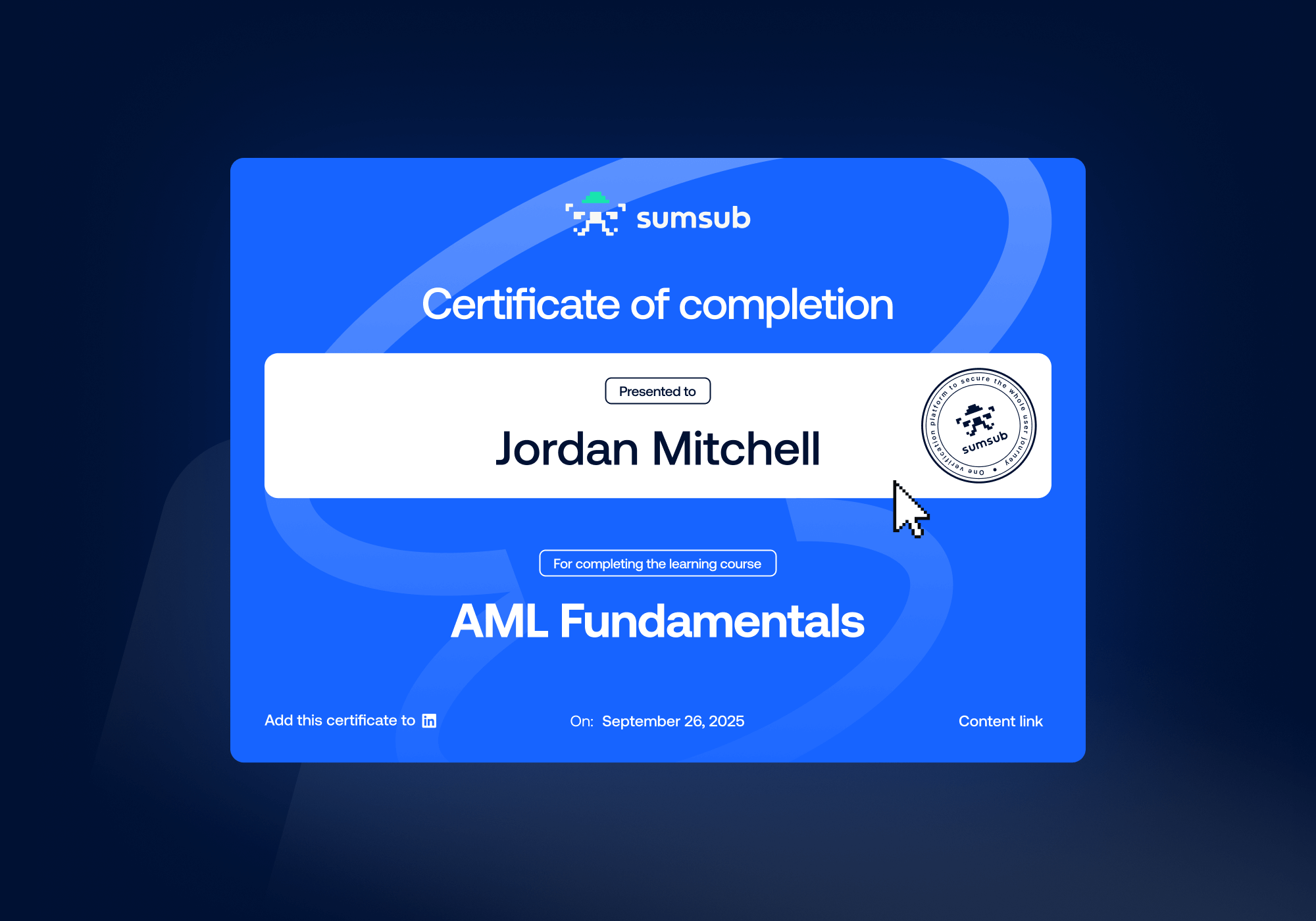 Sumsub Launches Free AML Fundamentals Course to Equip Global Professionals  with 2025-Ready Compliance Skills | Sumsub