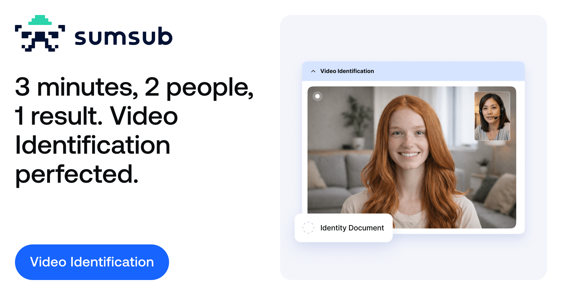 Video Identification Service - Video KYC by Sumsub