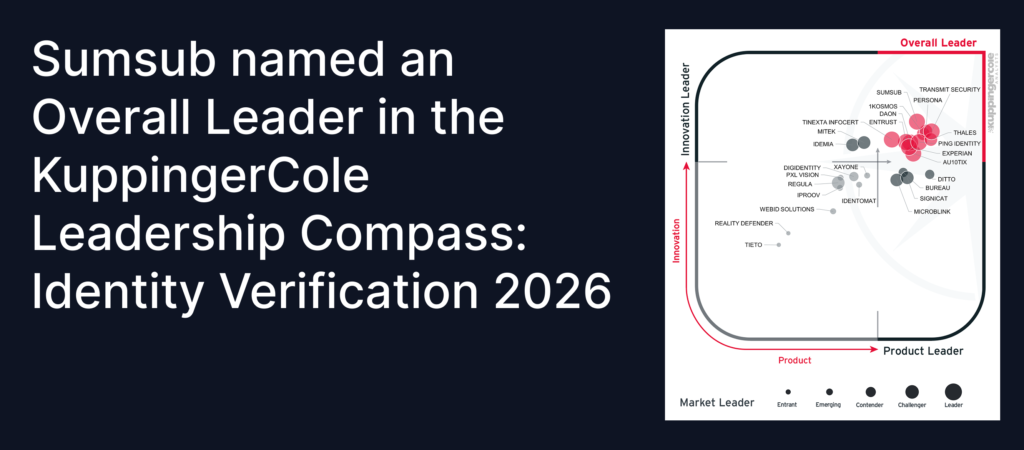 Sumsub a leader in ID Verification